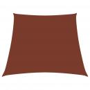 Sonnensegel Oxford-Gewebe Trapezform 3/4x3 m Terrakotta-Rot