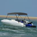 2-Bow Bimini Top Anthrazit 150x120x110 cm