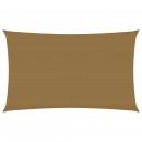 Sonnensegel 160 g/m² Taupe 2x4,5 m HDPE