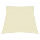 Sonnensegel Oxford-Gewebe Trapezform 3/4x3 m Creme