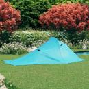 Campingzelt 317x240x100 cm Blau