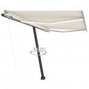 Automatische Markise mit LED & Windsensor 350x250 cm Creme