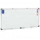 Magnetisches Whiteboard Weiß 110x60 cm Stahl 