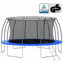 Trampolin-Set Rund 488x90 cm 150 kg