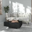 Couchtisch Schwarz 85x55x31 cm Holzwerkstoff