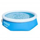 Bestway Fast Set Aufblasbarer Swimmingpool Rund 244x66 cm 57265 