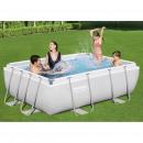 Bestway Power Steel Swimmingpool-Set Rechteckig 282x196x84 cm 