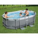 Bestway Power Steel Oberirdischer Pool Oval 305x200x84 cm