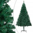 Künstlicher Weihnachtsbaum mit Dicken Zweigen Grün 120 cm PVC