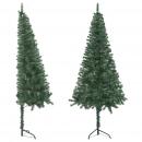 Künstlicher Eck-Weihnachtsbaum Grün 240 cm PVC