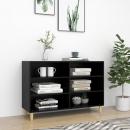 Sideboard Schwarz 103,5x35x70 cm Holzwerkstoff