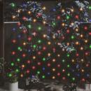 Weihnachts-Lichternetz 4x4 m 544 LED Bunt Indoor Outdoor