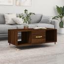 Couchtisch Braun Eichen-Optik 102x50x40 cm Holzwerkstoff