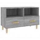 TV-Schrank Grau Sonoma 80x36x50 cm Holzwerkstoff