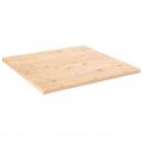 Tischplatte 80x80x2,5 cm Massivholz Kiefer Quadratisch