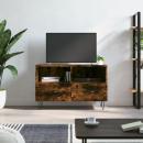 TV-Schrank Räuchereiche 80x36x50 cm Holzwerkstoff