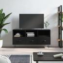 TV-Schrank Schwarz 102x36x50 cm Holzwerkstoff