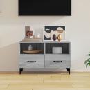 TV-Schrank Grau Sonoma 80x36x50 cm Holzwerkstoff